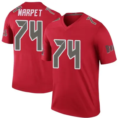 Men's Ali Marpet Tampa Bay Buccaneers Color Rush Jersey - Red Legend