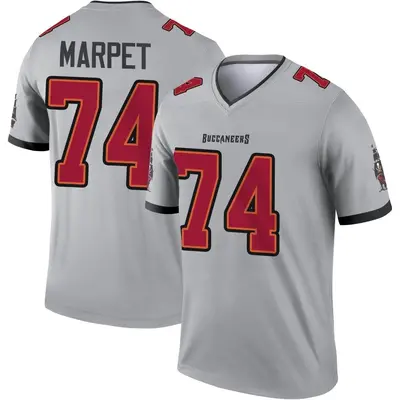 Men's Ali Marpet Tampa Bay Buccaneers Inverted Jersey - Gray Legend