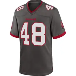 Men's Antonio Grier Jr. Tampa Bay Buccaneers Pewter Alternate Jersey - Game