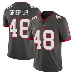 Men's Antonio Grier Jr. Tampa Bay Buccaneers Pewter Alternate Vapor Jersey - Limited