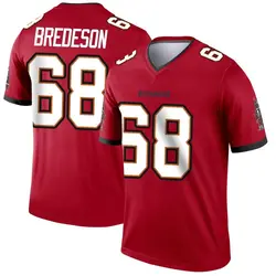 Men's Ben Bredeson Tampa Bay Buccaneers Jersey - Red Legend