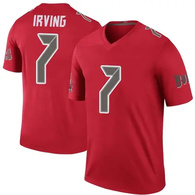 Men's Bucky Irving Tampa Bay Buccaneers Color Rush Jersey - Red Legend