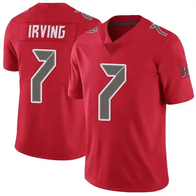 Men's Bucky Irving Tampa Bay Buccaneers Color Rush Jersey - Red Limited