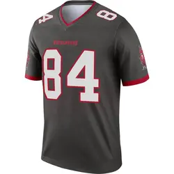 Men's Cameron Brate Tampa Bay Buccaneers Pewter Alternate Jersey - Legend