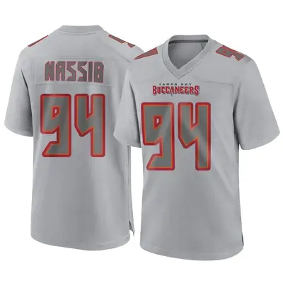 Men's Carl Nassib Tampa Bay Buccaneers Atmosphere Fashion Jersey - Gray Game