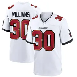 Men's D.J. Williams Tampa Bay Buccaneers Jersey - White Game