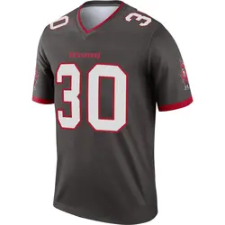 Men's D.J. Williams Tampa Bay Buccaneers Pewter Alternate Jersey - Legend