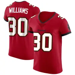 Men's D.J. Williams Tampa Bay Buccaneers Vapor Jersey - Red Elite