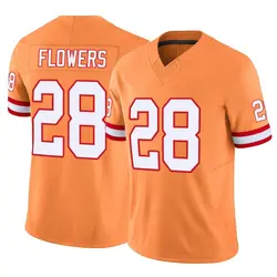 Men's Dallis Flowers Tampa Bay Buccaneers Vapor F.U.S.E. Jersey - Orange Limited