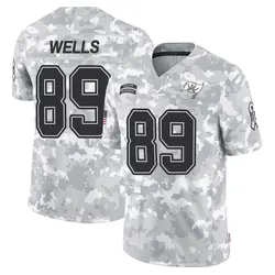 Men's David Wells Tampa Bay Buccaneers 2024 Salute to Service Jersey - Arctic Camo Limited