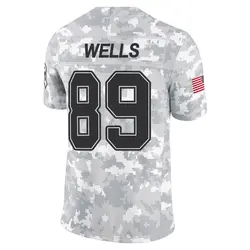 Men's David Wells Tampa Bay Buccaneers 2024 Salute to Service Jersey - Arctic Camo Limited