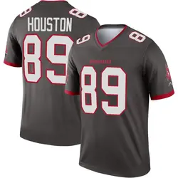 Men's Dennis Houston Tampa Bay Buccaneers Pewter Alternate Jersey - Legend