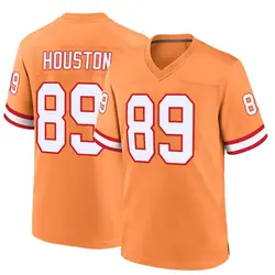 Men's Dennis Houston Tampa Bay Buccaneers Throwback Jersey - Orange Game