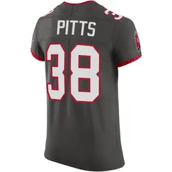 Men's Derrek Pitts Tampa Bay Buccaneers Pewter Alternate Vapor Jersey - Elite