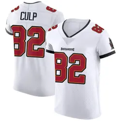 Men's Devin Culp Tampa Bay Buccaneers Vapor Jersey - White Elite