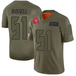 Men's J.J. Russell Tampa Bay Buccaneers 2019 Salute to Service Jersey - Camo Limited