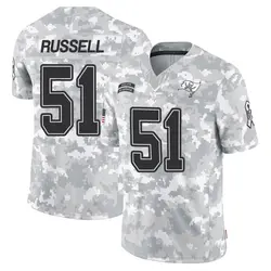 Men's J.J. Russell Tampa Bay Buccaneers 2024 Salute to Service Jersey - Arctic Camo Limited