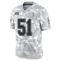 Men's J.J. Russell Tampa Bay Buccaneers 2024 Salute to Service Jersey - Arctic Camo Limited