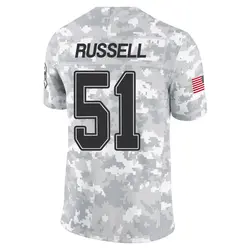 Men's J.J. Russell Tampa Bay Buccaneers 2024 Salute to Service Jersey - Arctic Camo Limited