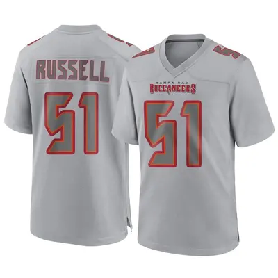 Men's J.J. Russell Tampa Bay Buccaneers Atmosphere Fashion Jersey - Gray Game