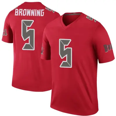 Men's Jack Browning Tampa Bay Buccaneers Color Rush Jersey - Red Legend