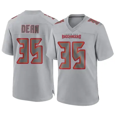 Men's Jamel Dean Tampa Bay Buccaneers Atmosphere Fashion Jersey - Gray Game