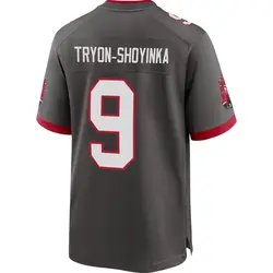 Men's Joe Tryon-Shoyinka Tampa Bay Buccaneers Pewter Alternate Jersey - Game