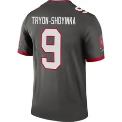 Men's Joe Tryon-Shoyinka Tampa Bay Buccaneers Pewter Alternate Jersey - Legend