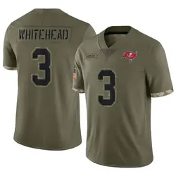 Men's Jordan Whitehead Tampa Bay Buccaneers 2022 Salute To Service Jersey - Olive Limited