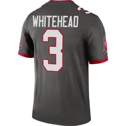 Men's Jordan Whitehead Tampa Bay Buccaneers Pewter Alternate Jersey - Legend