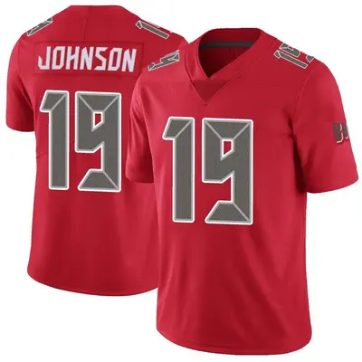 Men's Kameron Johnson Tampa Bay Buccaneers Color Rush Jersey - Red Limited