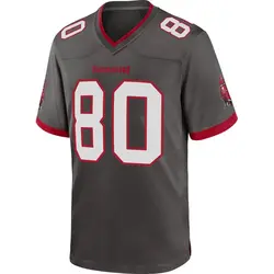 Men's Kaylon Geiger Tampa Bay Buccaneers Pewter Alternate Jersey - Game