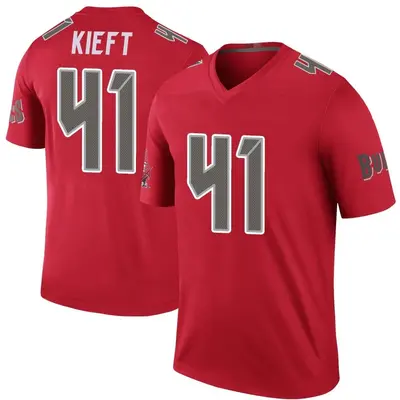 Men's Ko Kieft Tampa Bay Buccaneers Color Rush Jersey - Red Legend