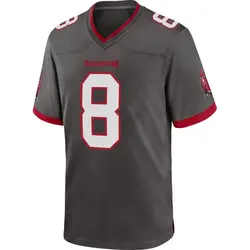 Men's Kyle Rudolph Tampa Bay Buccaneers Pewter Alternate Jersey - Game