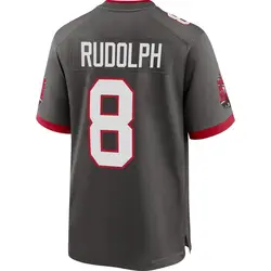 Men's Kyle Rudolph Tampa Bay Buccaneers Pewter Alternate Jersey - Game