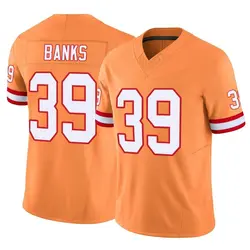 Men's Marcus Banks Tampa Bay Buccaneers Vapor F.U.S.E. Jersey - Orange Limited