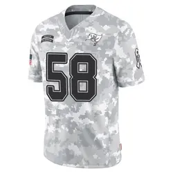 Men's Markees Watts Tampa Bay Buccaneers 2024 Salute to Service Jersey - Arctic Camo Limited