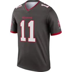 Men's Michael Pratt Tampa Bay Buccaneers Pewter Alternate Jersey - Legend