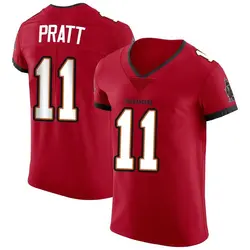 Men's Michael Pratt Tampa Bay Buccaneers Vapor Jersey - Red Elite