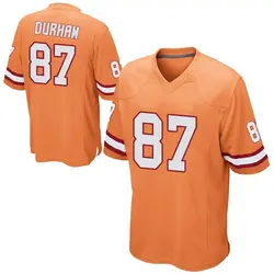 Men's Payne Durham Tampa Bay Buccaneers Alternate Jersey - Orange Game