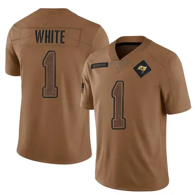 Men's Rachaad White Tampa Bay Buccaneers 2023 Salute To Service Jersey - Brown Limited