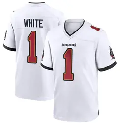 Men's Rachaad White Tampa Bay Buccaneers Jersey - White Game