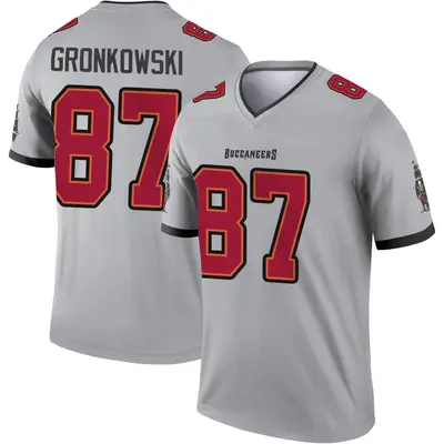 Men's Nike Rob Gronkowski Red Tampa Bay Buccaneers Vapor Limited Jersey