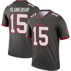 Men's Rodrigo Blankenship Tampa Bay Buccaneers Pewter Alternate Jersey - Legend