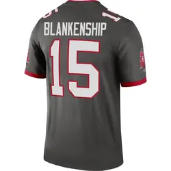 Men's Rodrigo Blankenship Tampa Bay Buccaneers Pewter Alternate Jersey - Legend