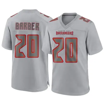 Men's Ronde Barber Tampa Bay Buccaneers Atmosphere Fashion Jersey - Gray Game