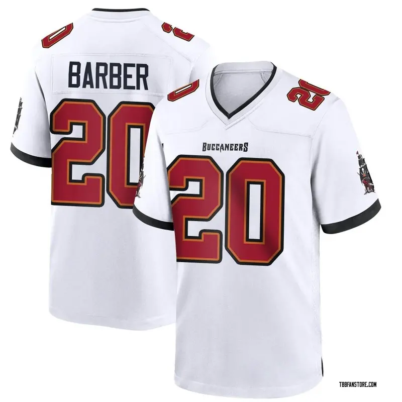 Ronde Barber Tampa Bay Buccaneers authentic Reebok red triple stitched 20  jersey