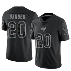 Men's Ronde Barber Tampa Bay Buccaneers Reflective Jersey - Black Limited