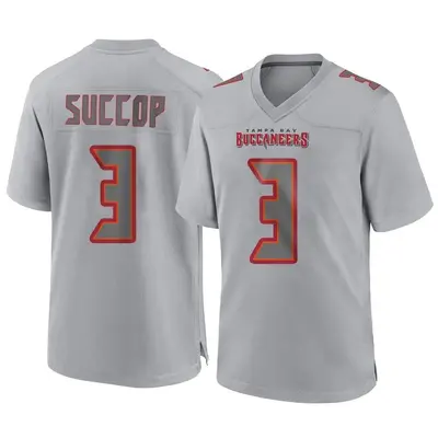 Men's Ryan Succop Tampa Bay Buccaneers Atmosphere Fashion Jersey - Gray Game