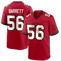 Men's Shaquil Barrett Tampa Bay Buccaneers Team Color Jersey - Red Game